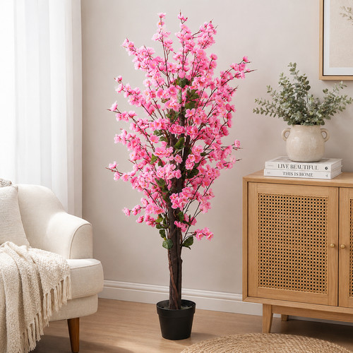 120cm artificial pink - artificial,