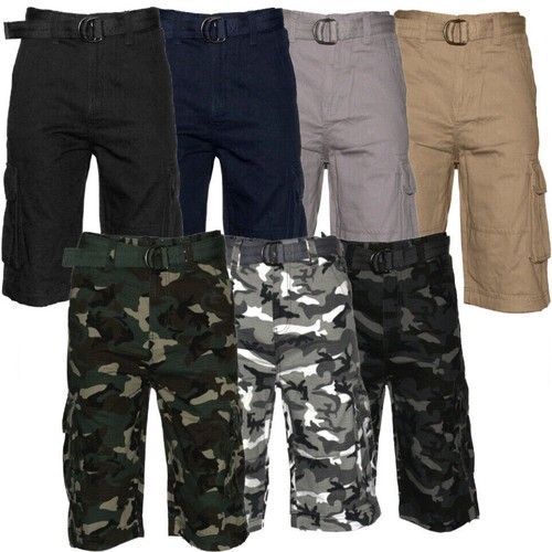 Men cargo shorts pocket - shorts,