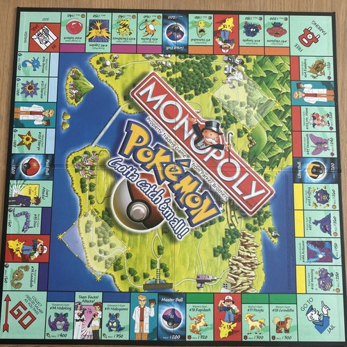 Pokemon monopoly collectors - monopoly,
