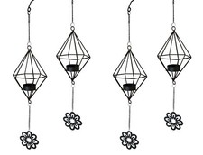 4 Hanging Tea Light Candle