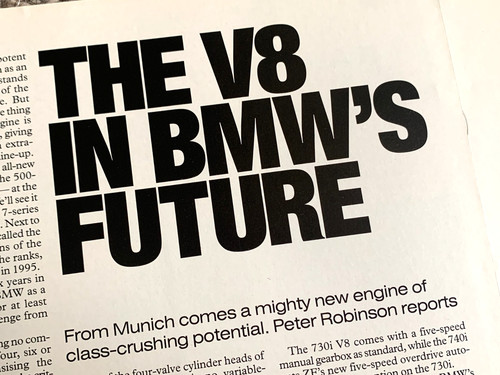 Bmw m60 engine - v8,