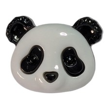 18mm Panda Head Black/White