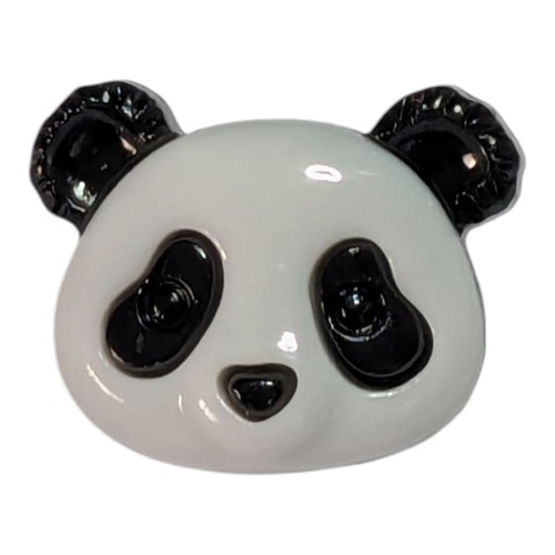 18mm panda head black white - 18mm,