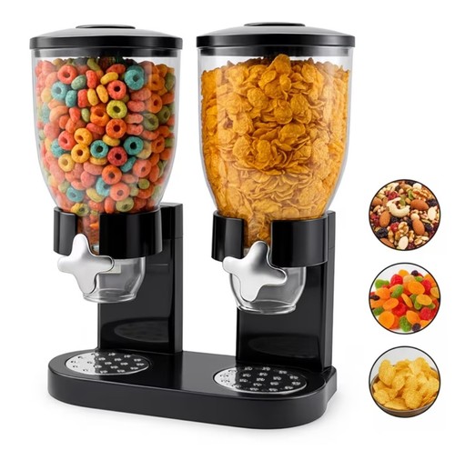 Dual control cereal dispenser - cereal,