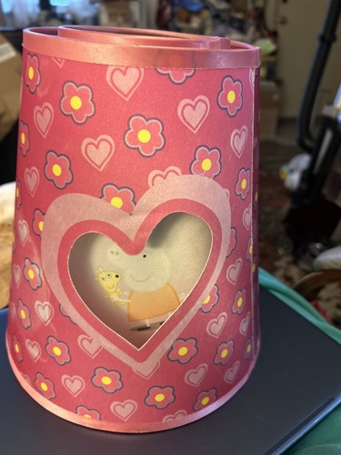Vintage peppa pig double - pig, lamp