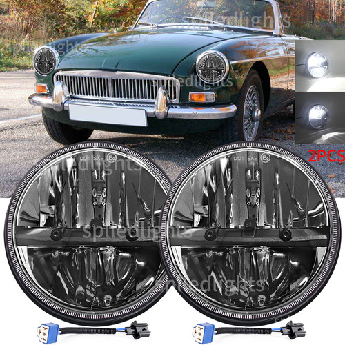 Pair upgrade led headlamp - 7",