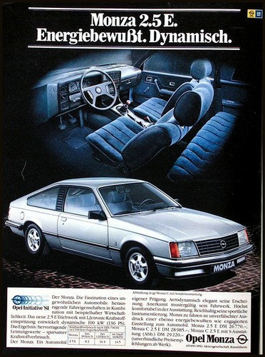 Opel monza e - monza, 2.5