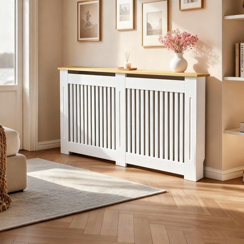 Slatted vertical white - slatted,