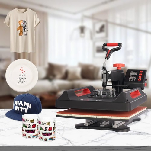 Digital heat press machine - heat, 8