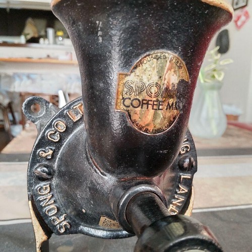 Spong coffee mill manual - coffee,