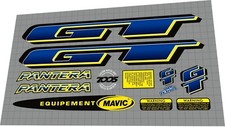 1997 GT Pantera Blue Decal Set