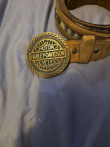 Vintage harley davidson belt - harley,