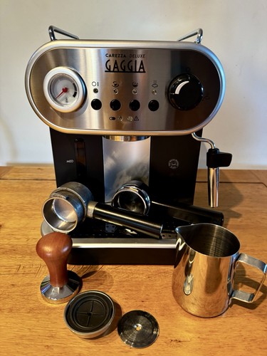 Gaggia carezza deluxe espresso - carezza,