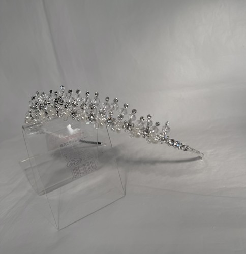 White sparkling crystal bridal - sparkling,