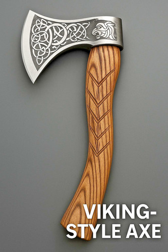 Handmade viking style ash wood - handmade,