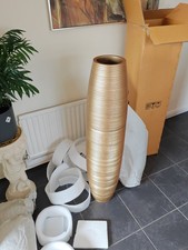 Leewadee luxurious large gold