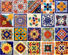 ASSORTED 6" x 6" - 40 TILES