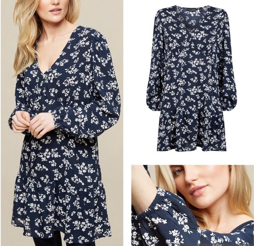 Ladies floral tunic dress - floral,