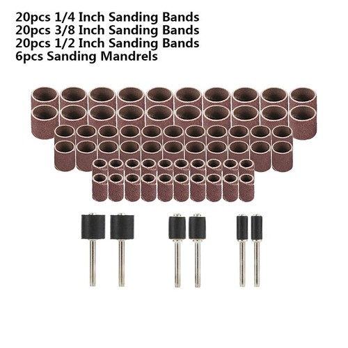 Pcs sanding bands drum - 66,