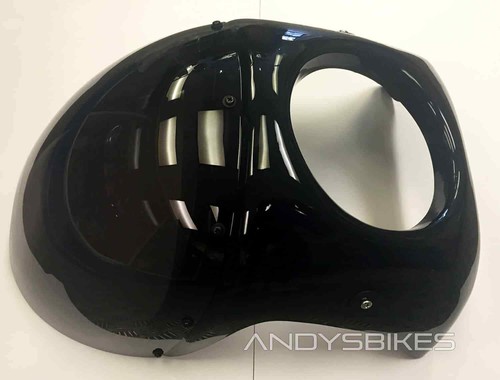 Universal black retro fairing - universal,