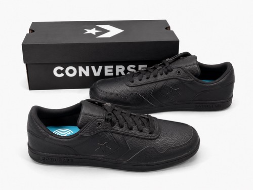 Converse black leather - converse,