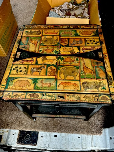 Beautiful vintage decoupaged - vintage,