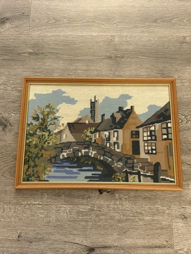 Vintage framed tapestry wall - tapestry,