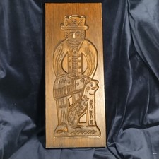 Vintage wooden carved