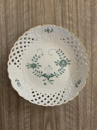 Amazing vintage meissen green - meissen,