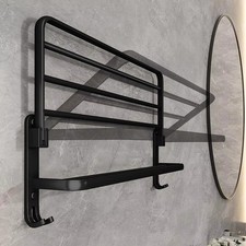 Double Tier Towel Rail Holder