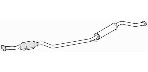 Approved front exhaust pipe - front,