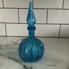 Genie Bottle small Mini Blue