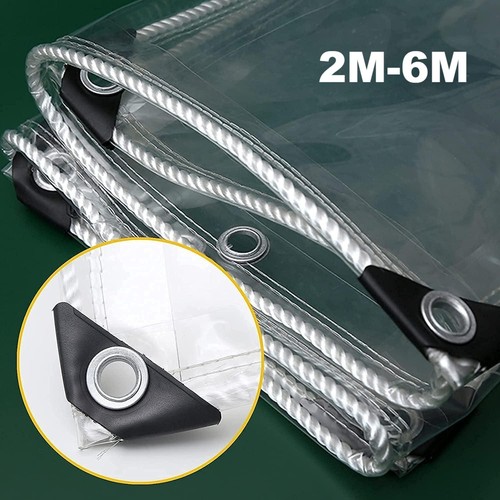 Clear tarpaulin waterproof - clear,