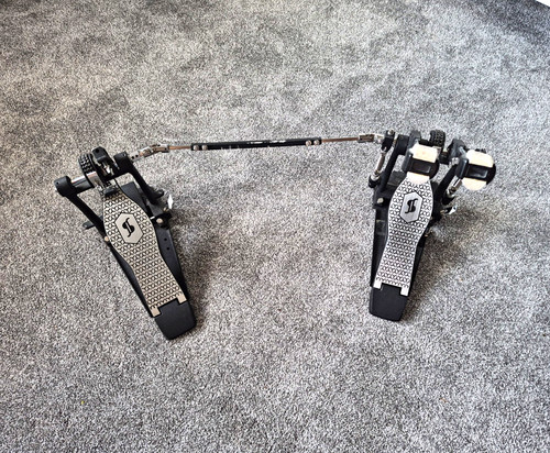 Double chain bass drum - double,