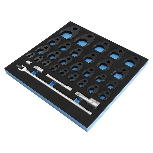 32pc crow foot spanner set - 32pc,