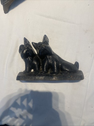 Vintage twin scottie dogs cast - vintage,