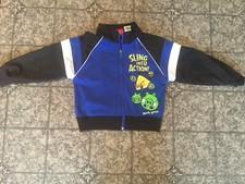 Angry Birds Kids Toddler Sling Into Action Jacket 3T Royal Blue Very Gently Worn