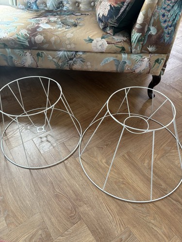 Two empire drum lampshade