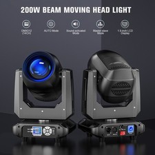 200W RGBW LED Moving Head DJ