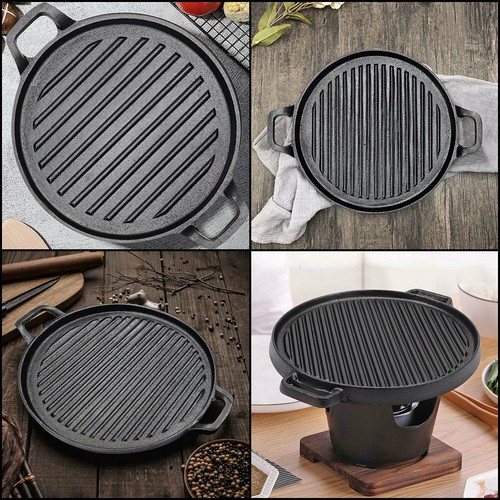 Cast iron skillet non - cast, stick
