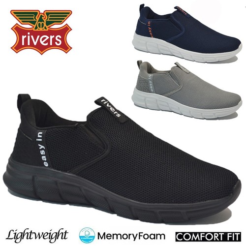 Mens memory foam casual slip - foam,