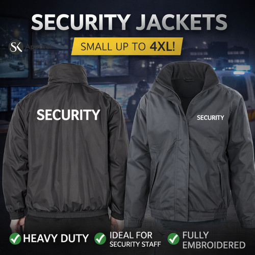 Security waterproof jacket - security,