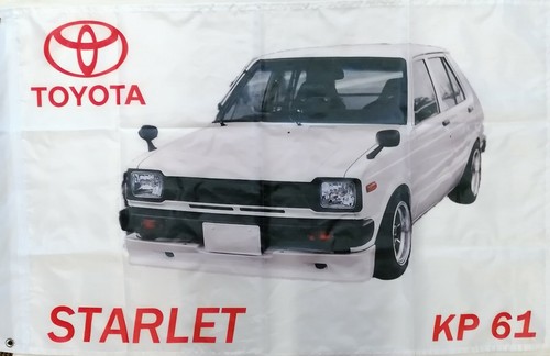 Toyota starlet flag - toyota, 61