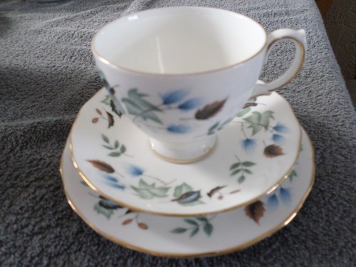 Colclough bone china trio - china,