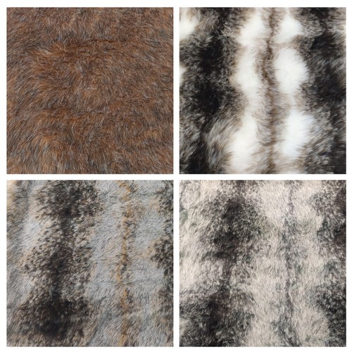Luxury faux wolf - wolf, fabric