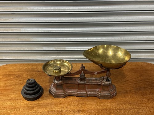 Victorian cast iron brass - iron,