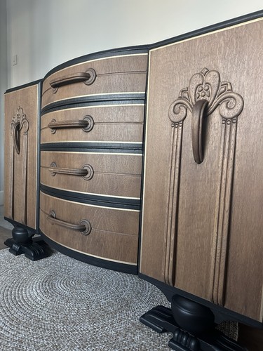 Vintage art deco sideboard - deco, in