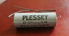 VINTAGE PLESSEY/TCC 0.047uF  1000v 10% CAPACITOR
