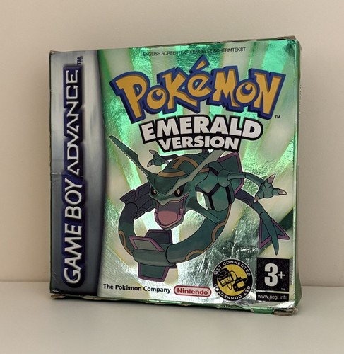 Pokémon emerald version gba - emerald,