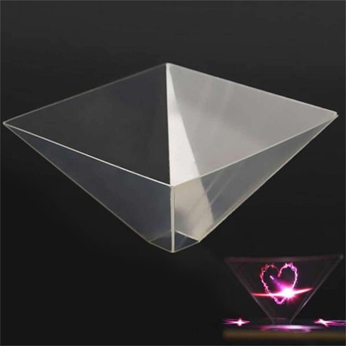 Holographic pyramid mobile - 3d,